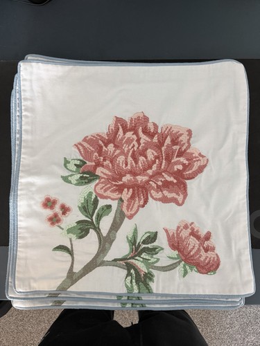 Laura ashley embroided cushion - ashley,