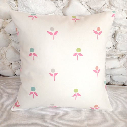 Cushion cover floral - cover,, floral,