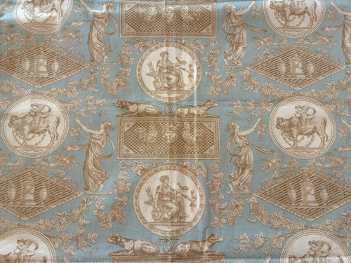 Two laura ashley toile - toile, curtain