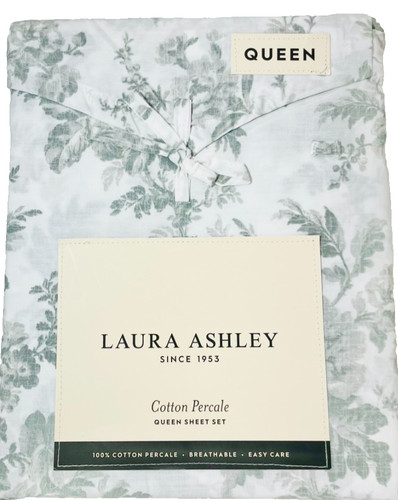 Vanessa sage green toile - toile, crisp