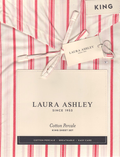 Laura ashley king sheet set - king,