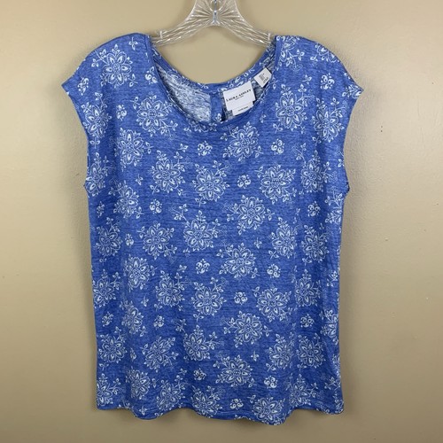 Laura ashley top womens large - ashley,